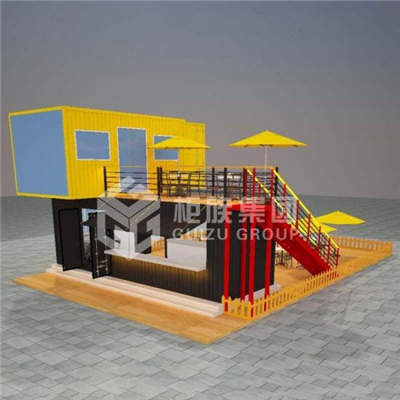 Two Storey Container Restaurant