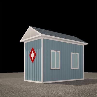 Shipping container healthcare housing