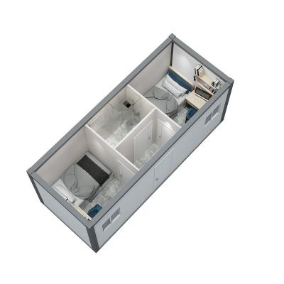 detachable container housing for 2 bedroom