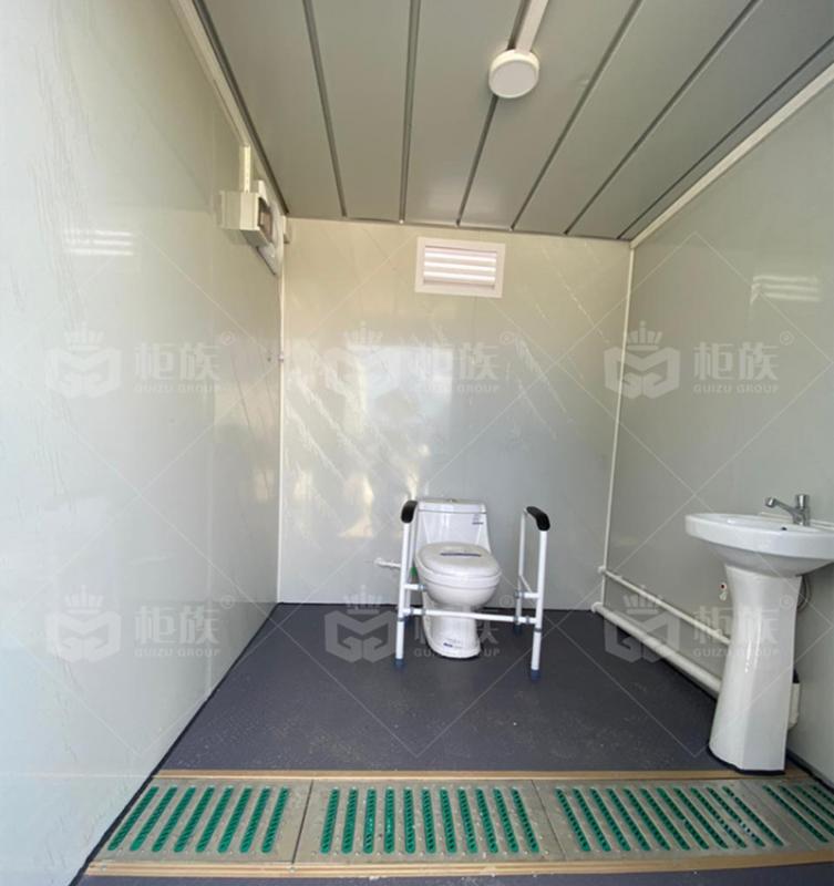 Fast Assembly Mobile Container Toilet