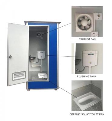 Low Price Mobile Toilet Customized Home Portable Bathroom